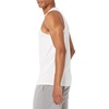 Amazon Essentials Men’s Quick Dry Tech Stretch Active Sleeveless Gym Tank Top Workout Shirt(Bright White)