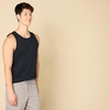 Amazon Essentials Men’s Regular-Fit Sleeveless Tank Tops(Black)