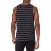 Amazon Essentials Men’s Regular-Fit Sleeveless Tank Tops(Black/Charcoal Heather)