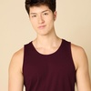 Amazon Essentials Men’s Regular-Fit Sleeveless Tank Tops(Burgundy)