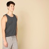 Amazon Essentials Men’s Regular-Fit Sleeveless Tank Tops(Charcoal Heather)