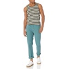 Amazon Essentials Men’s Regular-Fit Sleeveless Tank Tops(Dark Green/Light Grey Heather)