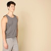 Amazon Essentials Men’s Regular-Fit Sleeveless Tank Tops(Grey)