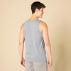 Amazon Essentials Men’s Regular-Fit Sleeveless Tank Tops(Light Grey Heather)