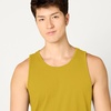 Amazon Essentials Men’s Regular-Fit Sleeveless Tank Tops(Light Mustard Yellow)