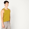 Amazon Essentials Men’s Regular-Fit Sleeveless Tank Tops(Light Mustard Yellow)