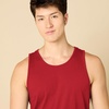 Amazon Essentials Men’s Regular-Fit Sleeveless Tank Tops(Red)