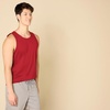 Amazon Essentials Men’s Regular-Fit Sleeveless Tank Tops(Red)