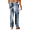 Amazon Essentials Men’s Relaxed-Fit Lightweight Cotton Knit Lounge Pajama Pants(Blue Navy Buffalo)