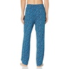 Amazon Essentials Men’s Relaxed-Fit Lightweight Cotton Knit Lounge Pajama Pants(Blue White Shark)