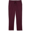 Amazon Essentials Men’s Relaxed-Fit Lightweight Cotton Knit Lounge Pajama Pants(Burgundy)