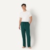 Amazon Essentials Men’s Relaxed-Fit Lightweight Cotton Knit Lounge Pajama Pants(Dark Green)