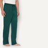 Amazon Essentials Men’s Relaxed-Fit Lightweight Cotton Knit Lounge Pajama Pants(Dark Green)