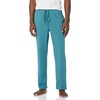 Amazon Essentials Men’s Relaxed-Fit Lightweight Cotton Knit Lounge Pajama Pants(Dark Turquoise)