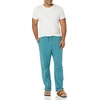 Amazon Essentials Men’s Relaxed-Fit Lightweight Cotton Knit Lounge Pajama Pants(Dark Turquoise)