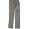 Amazon Essentials Men’s Relaxed-Fit Lightweight Cotton Knit Lounge Pajama Pants(Grey)