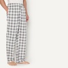 Amazon Essentials Men’s Relaxed-Fit Lightweight Cotton Knit Lounge Pajama Pants(Grey Buffalo Check)