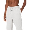 Amazon Essentials Men’s Relaxed-Fit Lightweight Cotton Knit Lounge Pajama Pants(Light Grey Heather)