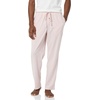 Amazon Essentials Men’s Relaxed-Fit Lightweight Cotton Knit Lounge Pajama Pants(Pale Pink)