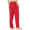 Amazon Essentials Men’s Relaxed-Fit Lightweight Cotton Knit Lounge Pajama Pants(Red)