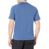 Amazon Essentials Men’s Slim-Fit Short-Sleeve Quick-Dry UPF 50 Swim Tee, Breathable Stretchable Fabric, Raglan Seams(Blue)