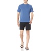 Amazon Essentials Men’s Slim-Fit Short-Sleeve Quick-Dry UPF 50 Swim Tee, Breathable Stretchable Fabric, Raglan Seams(Blue)