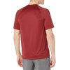 Amazon Essentials Men’s Slim-Fit Short-Sleeve Quick-Dry UPF 50 Swim Tee, Breathable Stretchable Fabric, Raglan Seams(Brick Red)