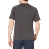 Amazon Essentials Men’s Slim-Fit Short-Sleeve Quick-Dry UPF 50 Swim Tee, Breathable Stretchable Fabric, Raglan Seams(Dark Grey)