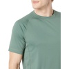 Amazon Essentials Men’s Slim-Fit Short-Sleeve Quick-Dry UPF 50 Swim Tee, Breathable Stretchable Fabric, Raglan Seams(Green)