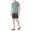 Amazon Essentials Men’s Slim-Fit Short-Sleeve Quick-Dry UPF 50 Swim Tee, Breathable Stretchable Fabric, Raglan Seams(Green)