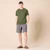 Amazon Essentials Men’s Slim-Fit Short-Sleeve Quick-Dry UPF 50 Swim Tee, Breathable Stretchable Fabric, Raglan Seams(Olive Heather)