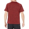 Amazon Essentials Men’s Slim-Fit Short-Sleeve Quick-Dry UPF 50 Swim Tee, Breathable Stretchable Fabric, Raglan Seams(Red Heather)