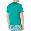 Amazon Essentials Men’s Slim-Fit Short-Sleeve Quick-Dry UPF 50 Swim Tee, Breathable Stretchable Fabric, Raglan Seams(Teal Green)