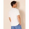 Amazon Essentials Men’s Slim-Fit Short-Sleeve Quick-Dry UPF 50 Swim Tee, Breathable Stretchable Fabric, Raglan Seams(White)
