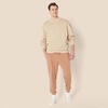 Amazon Essentials Men’s Soft Lightweight Knit Cotton Blend Jogger Pajama Pants(Light Brown)