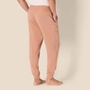 Amazon Essentials Men’s Soft Lightweight Knit Cotton Blend Jogger Pajama Pants(Light Brown)