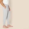 Amazon Essentials Men’s Soft Lightweight Knit Cotton Blend Jogger Pajama Pants(Medium Grey Heather)