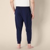 Amazon Essentials Men’s Soft Lightweight Knit Cotton Blend Jogger Pajama Pants(Navy)