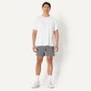 Amazon Essentials Men’s Supersoft Performance 6″ Relaxed-Fit Athletic Shorts(Space Dye Grey)