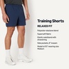 Amazon Essentials Men’s Supersoft Performance 6″ Relaxed-Fit Athletic Shorts(Space Dye Navy)