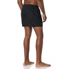 Amazon Essentials Men’s Swim Trunks with Mesh Lining, Pockets, Drawstring Closure(Black)