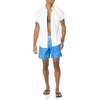 Amazon Essentials Men’s Swim Trunks with Mesh Lining, Pockets, Drawstring Closure(Blue Anchor Print)