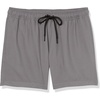 Amazon Essentials Men’s Swim Trunks with Mesh Lining, Pockets, Drawstring Closure(Charcoal)