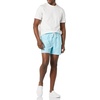 Amazon Essentials Men’s Swim Trunks with Mesh Lining, Pockets, Drawstring Closure(Light Blue)