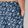Amazon Essentials Men’s Swim Trunks with Mesh Lining, Pockets, Drawstring Closure(Navy Tropical)