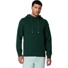 Amazon Essentials Active Men’s Active Relaxed-Fit Zip Through Hoodie(Dark Green)