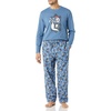 Amazon Essentials Disney | Marvel | Star Wars Men’s Flannel Pajama Sleep Sets(Nightmare Santa Jack – Mens)
