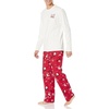 Amazon Essentials Disney | Marvel | Star Wars Men’s Flannel Pajama Sleep Sets(Nightmare Valentine – Mens)