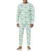 Amazon Essentials Disney | Marvel | Star Wars Men’s Snug-Fit Cotton Pajama Sleep Sets(Mickey Winter – Mens Snug-fit)