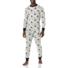 Amazon Essentials Disney | Marvel | Star Wars Men’s Snug-Fit Cotton Pajama Sleep Sets(Star Wars Winter)